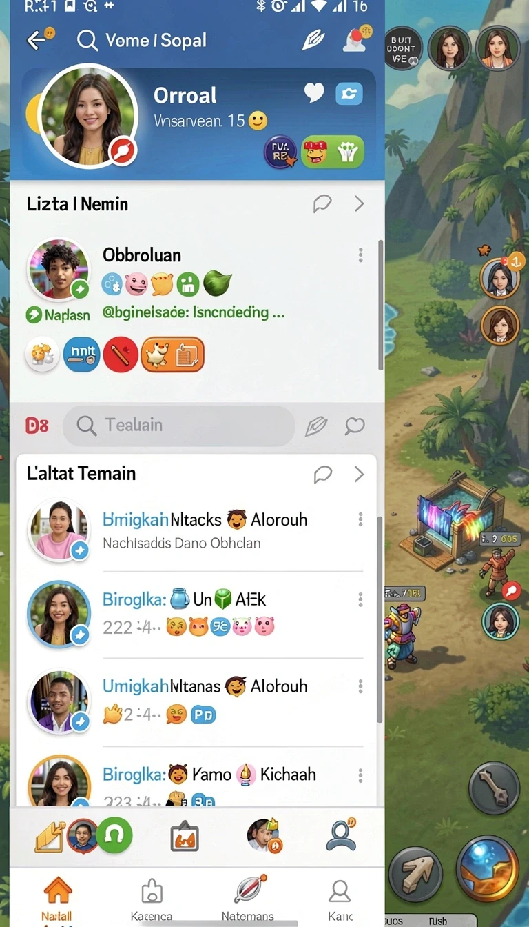Galeri pratinjau visual garudajitu build APK resmi terbaru